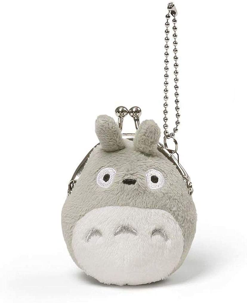 Spin Master Grey Totoro Mini Coin Purse Kawaii Gifts 028399101429