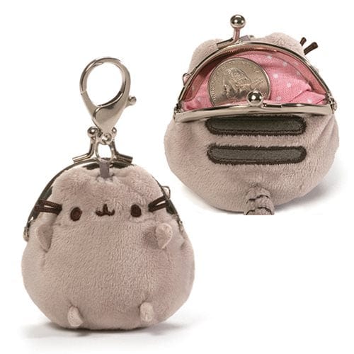 Spin Master Pusheen Grey 3" Coin Purse Kawaii Gifts 028399106974
