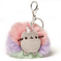 Pusheenicorn Deluxe Pom Clip Keychain