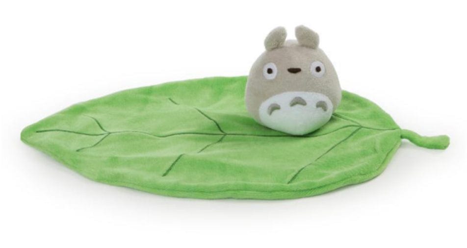 Spin Master Baby Totoro Leaf Lovey Kawaii Gifts 028399116423