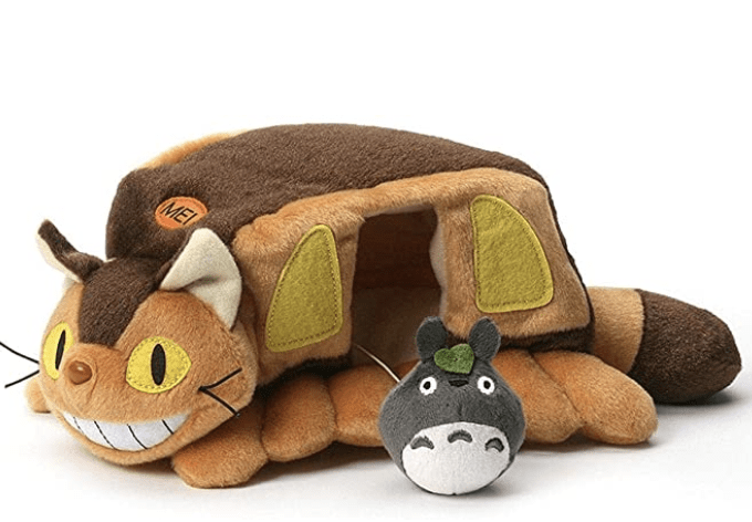 Cat Bus House Plushie Playset