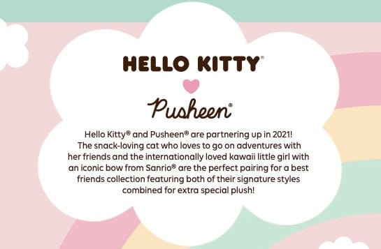 Spin Master Hello Kitty X Pusheen 🎀 Hello Kitty Costume Plush 🎀 In Stock Shipping NOW 📦 Kawaii Gifts 778988399118
