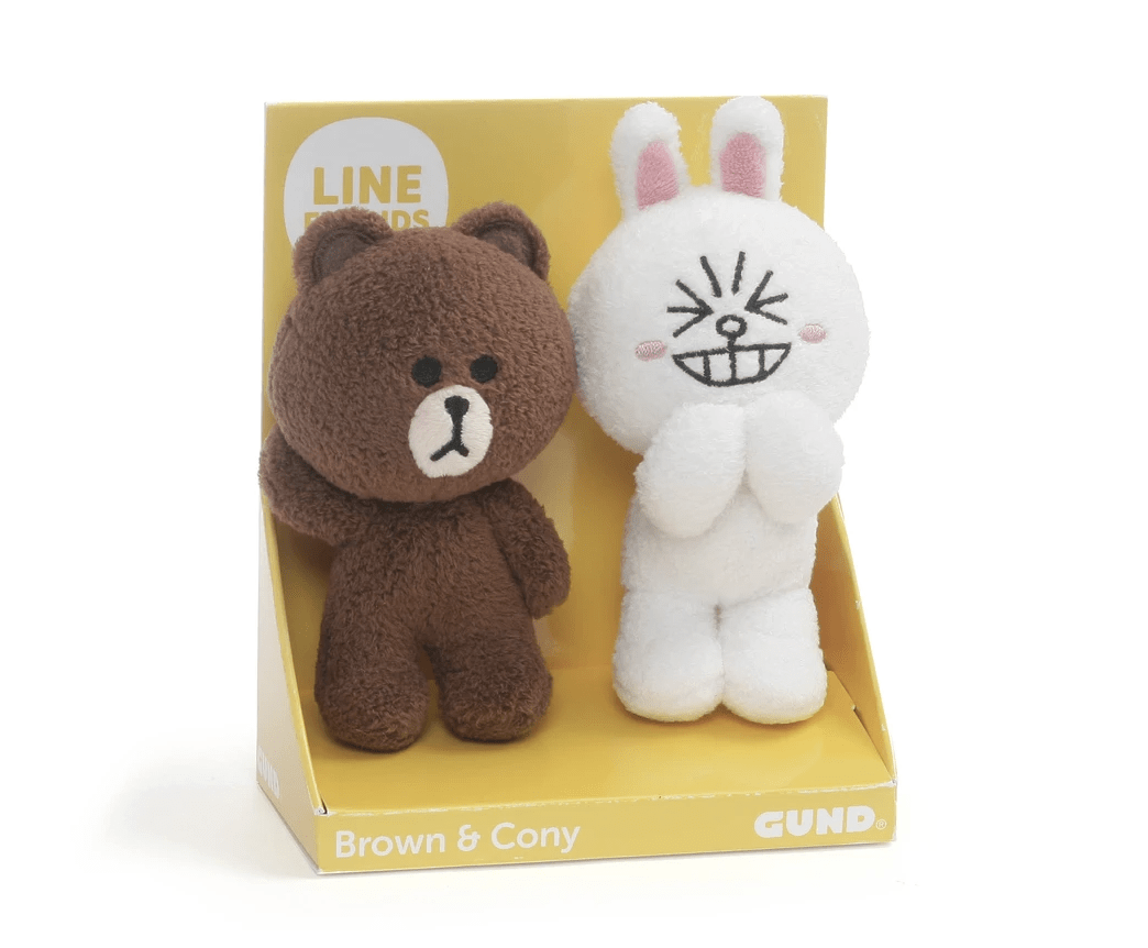 Line Friends Brown and Cony Set of 2