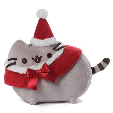 Spin Master Pusheen Santa 10” with Christmas Hat Kawaii Gifts 028399073740