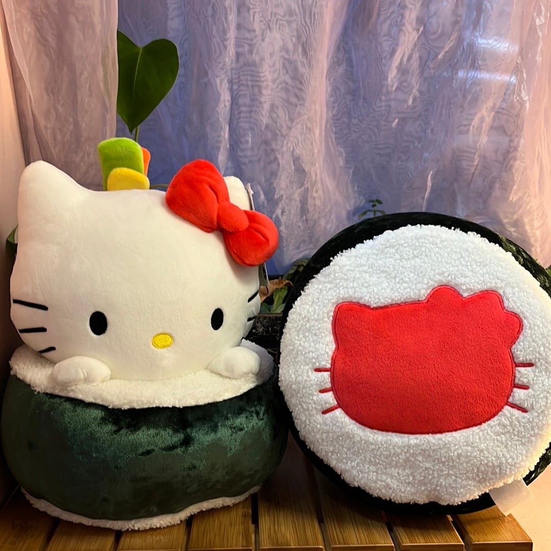 Spin Master Sanrio Oishii Sushi Friends Plushies: Hello Kitty, Cinnamoroll & Gudetama Kawaii Gifts