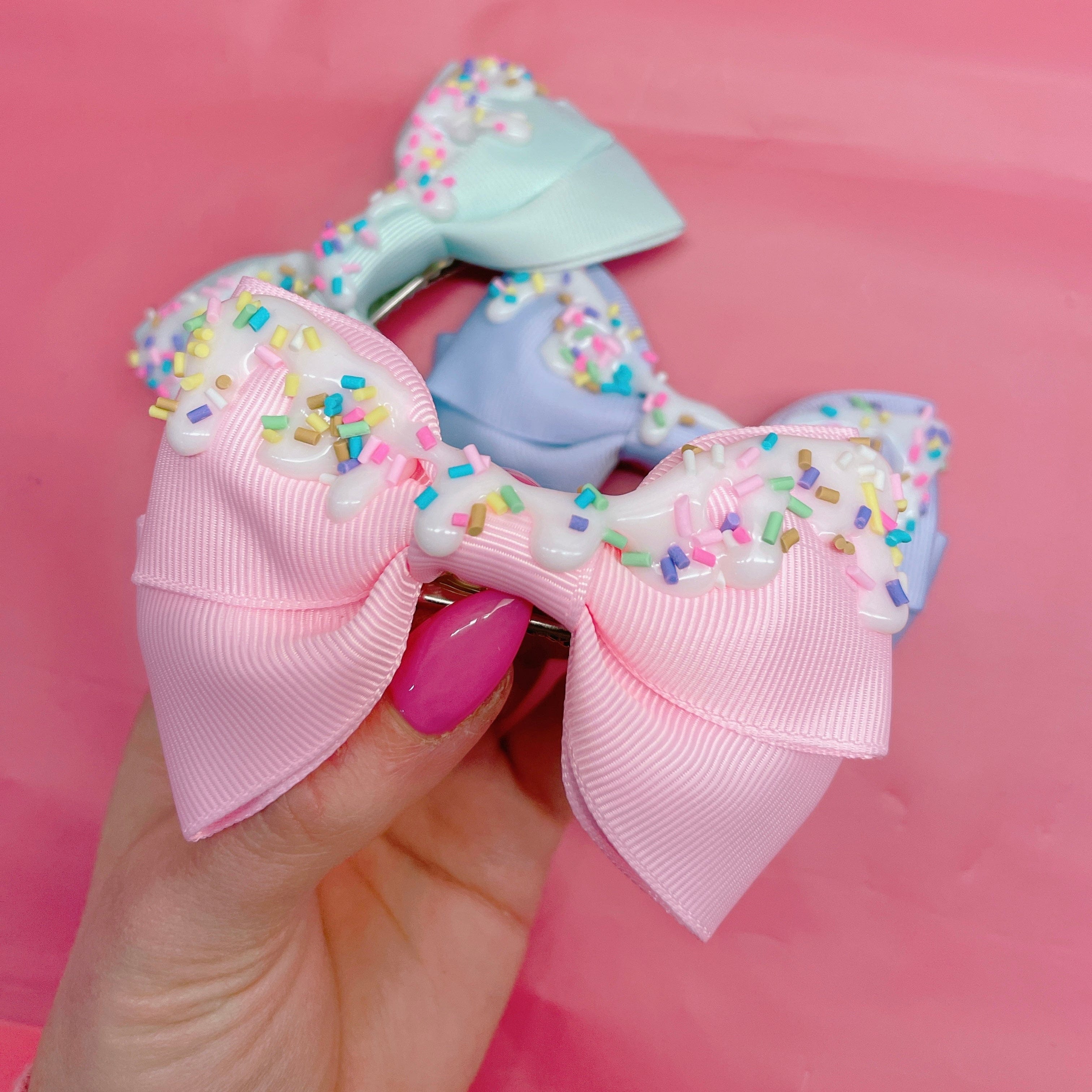 Taobao Sweet Icing Ribbon Clip Kawaii Gifts