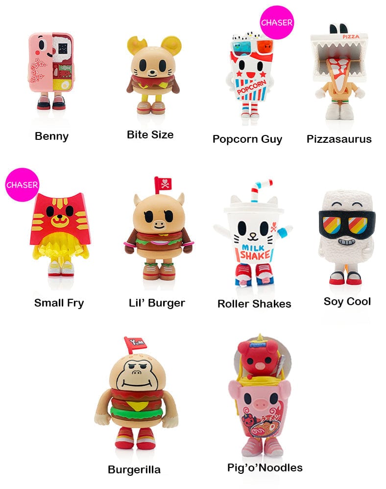 TKDK tokidoki Fast Food Besties Surprise Box Kawaii Gifts 840080852089