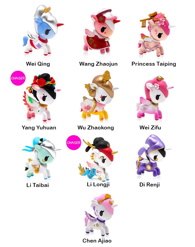 TKDK Tokidoki Han and Tang Dynasties Unicorno 3" Figure Surprise Box Kawaii Gifts 840080852263