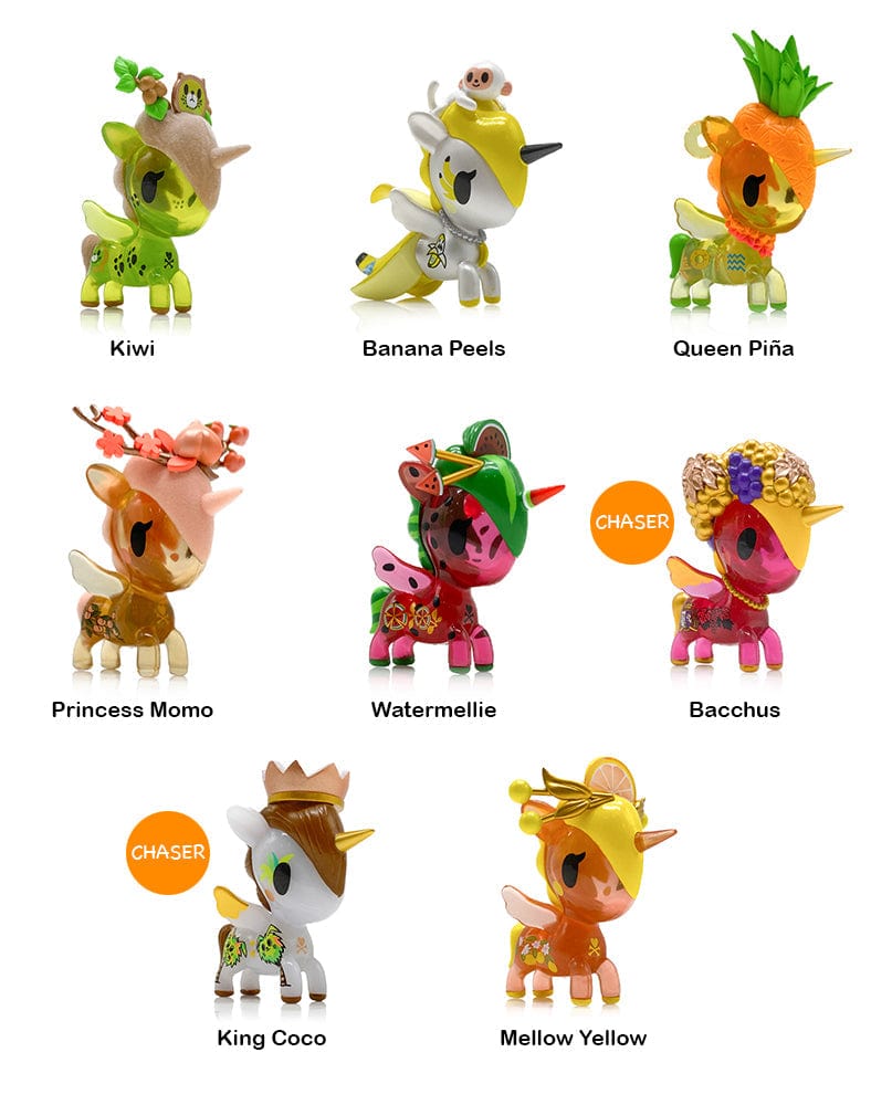 TKDK Tokidoki Sweet Fruits 3" Unicorno Surprise Box Kawaii Gifts 840080899954