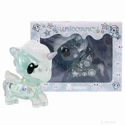 TKDK tokidoki Unicorno 5” Vinyl Holiday Blue Kawaii Gifts 818310025930