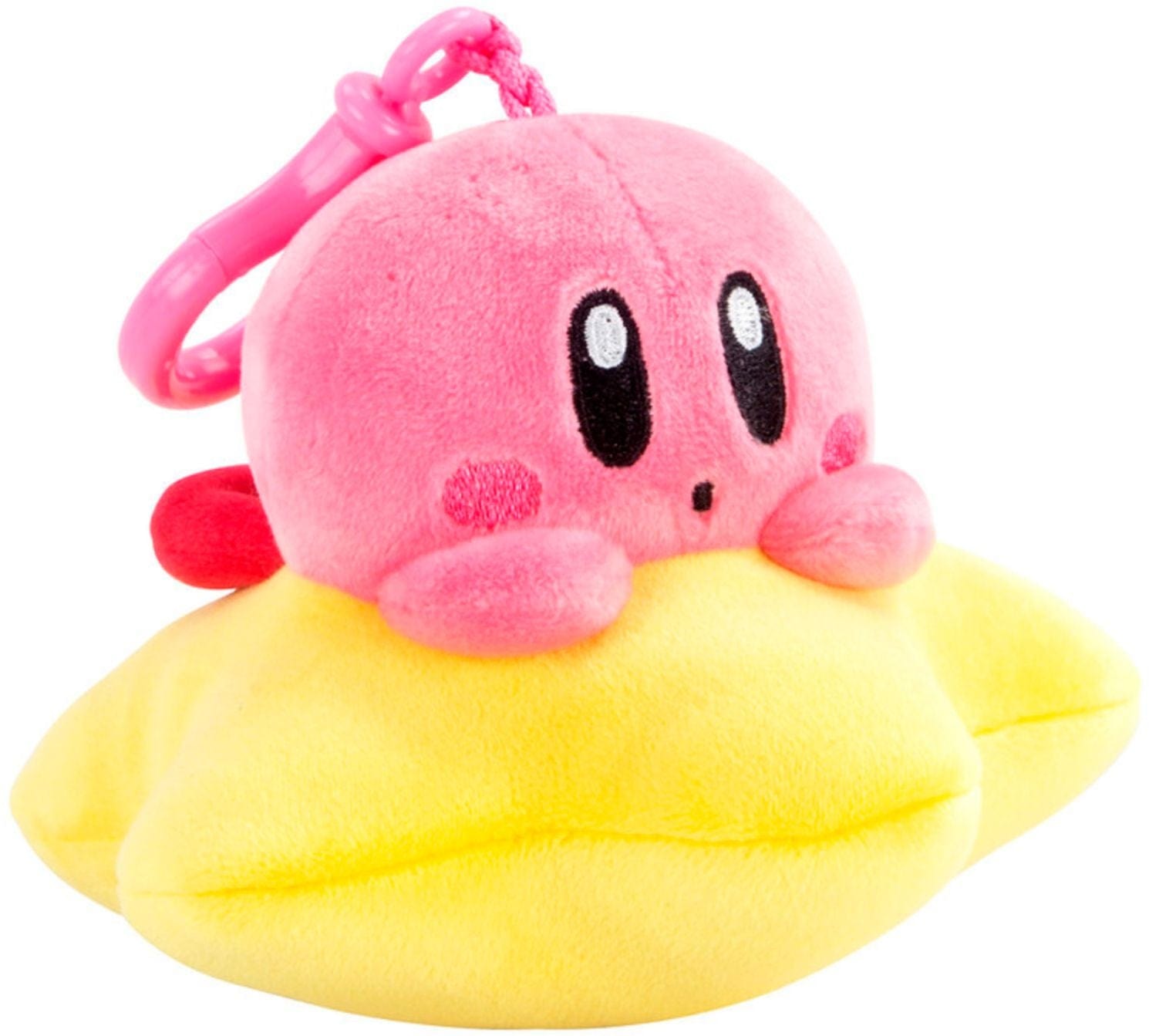 TOMY 5" Kirby Club Mocchi-Mocchi Clip-On Plush Kawaii Gifts