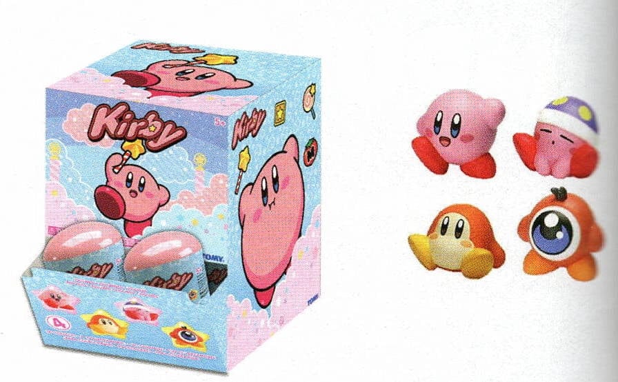 Kirby Dream Land Soft Vinyl Mascots Surprise Capsule