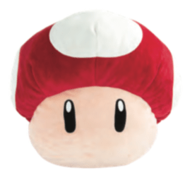 Mario Kart Mushroom Club Mocchi-Mocchi Mega 15" Plush