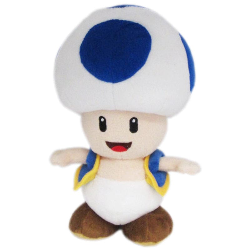 TOMY Super Mario All Star Plushies Toad Kawaii Gifts 819996015888