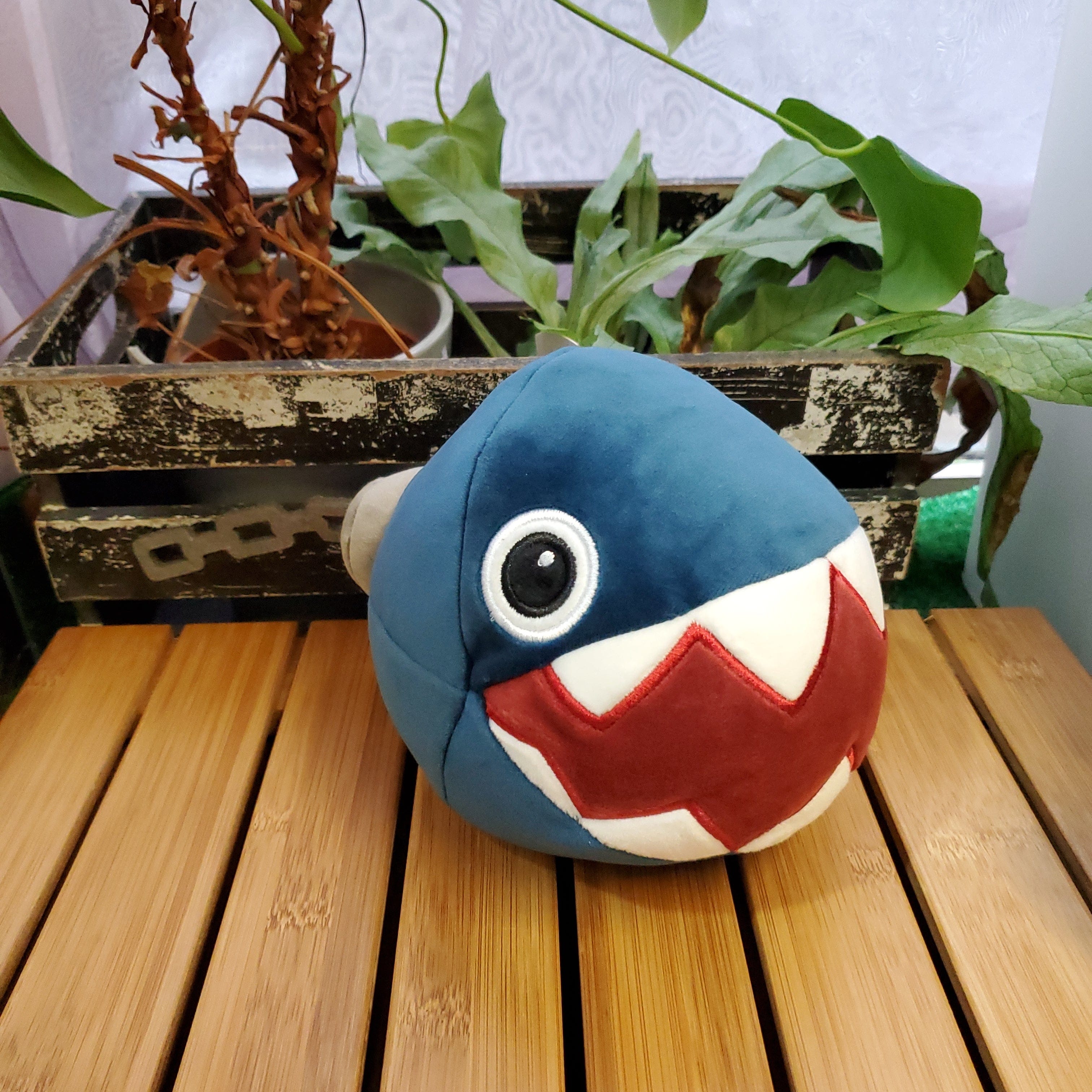 TOMY Super Mario Club Mocchi-Mocchi 6 Inch Plush Chain Chomp Kawaii Gifts 053941128067
