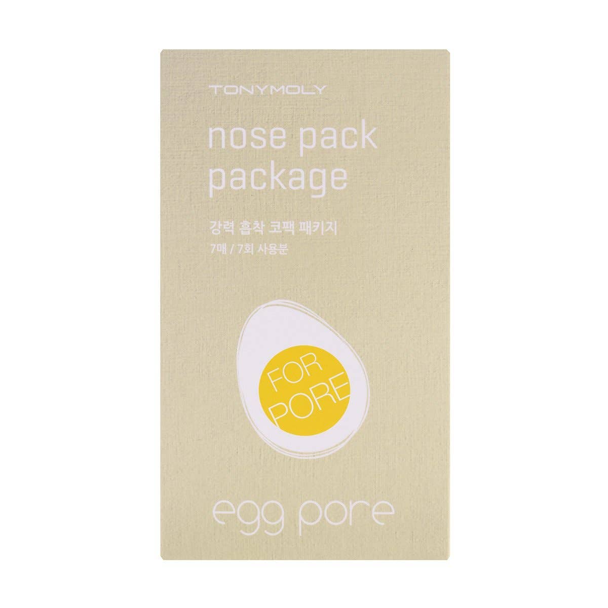TONYMOLY Egg Pore Nose Pack Kawaii Gifts 8806358594473