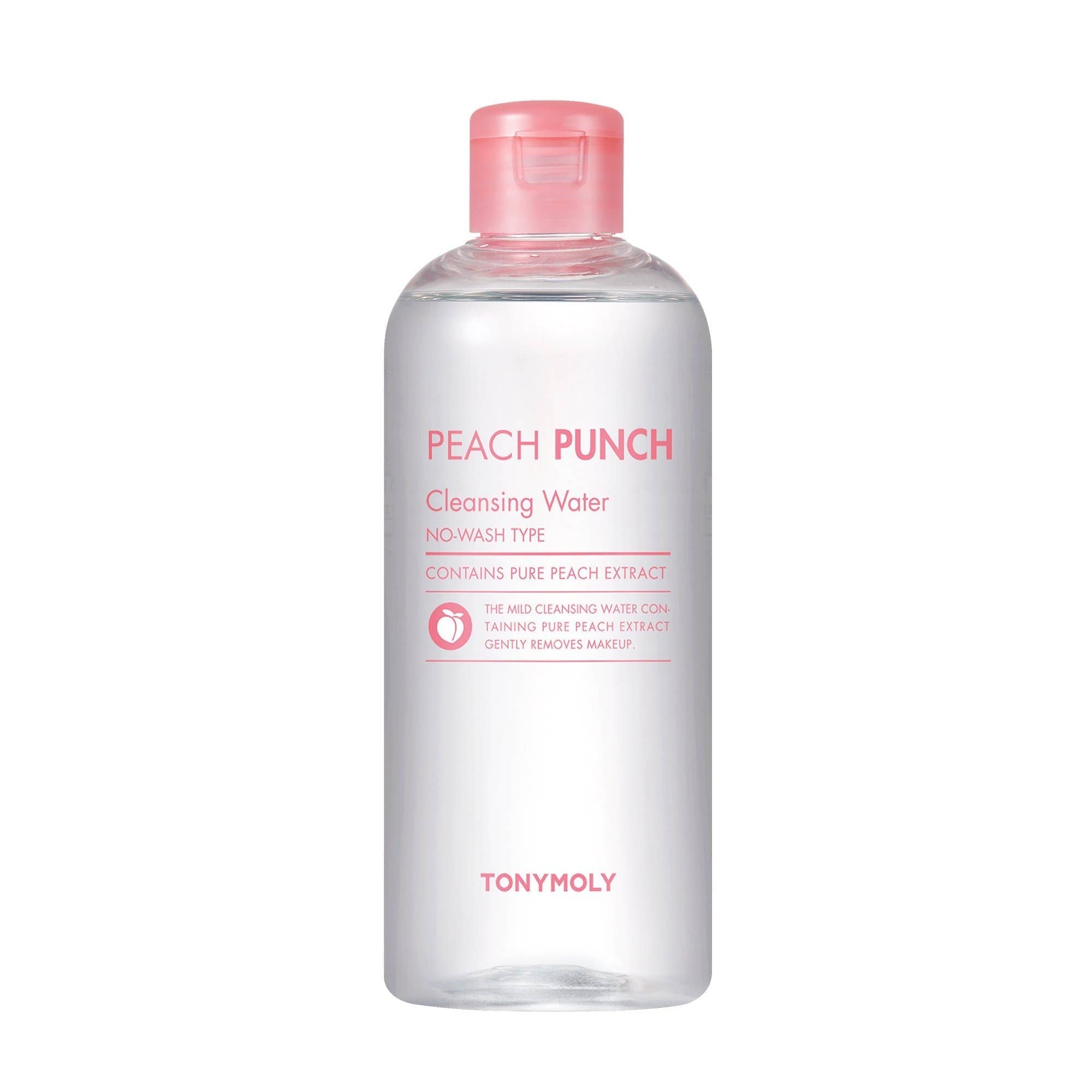TONYMOLY Peach Punch Cleansing Water Kawaii Gifts 8806358530167