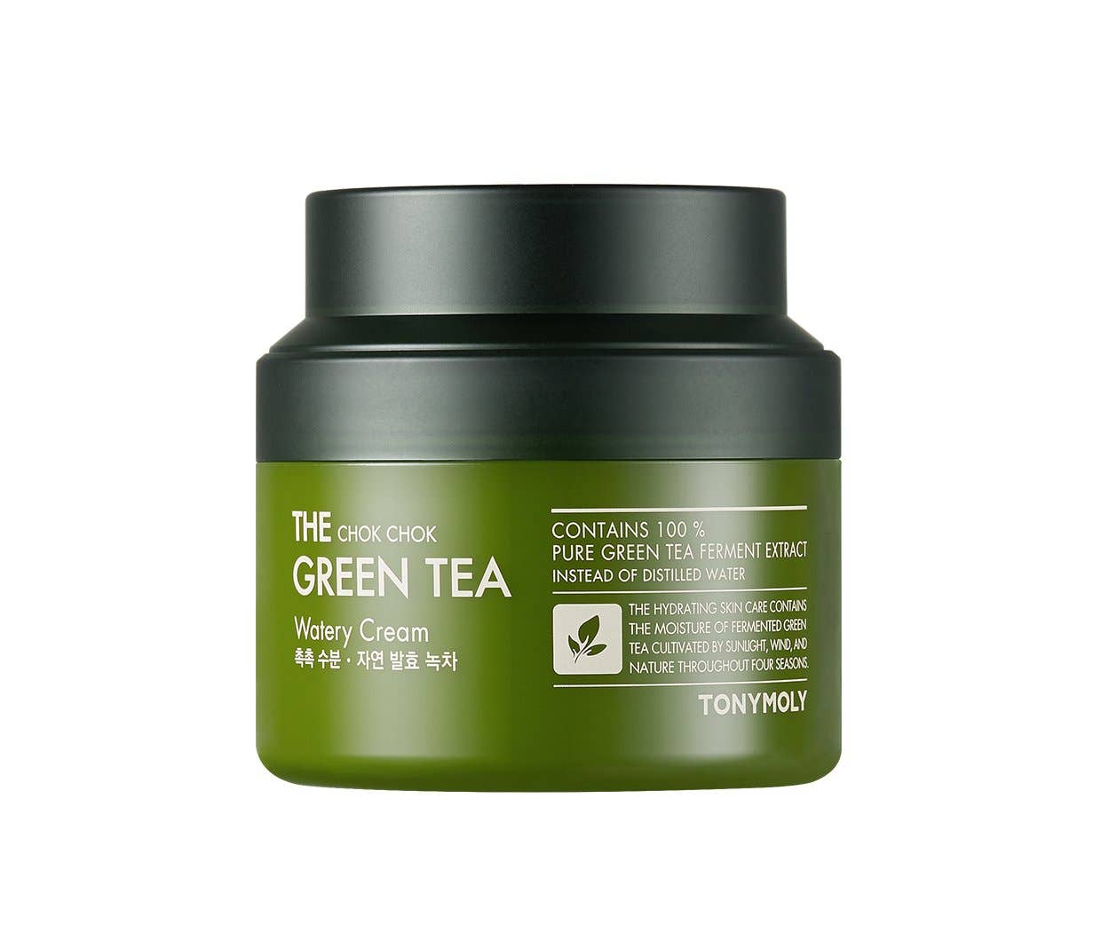 TONYMOLY The Chok Chok Green Tea Watery Moisture Cream 100 mL Kawaii Gifts 8806194009476