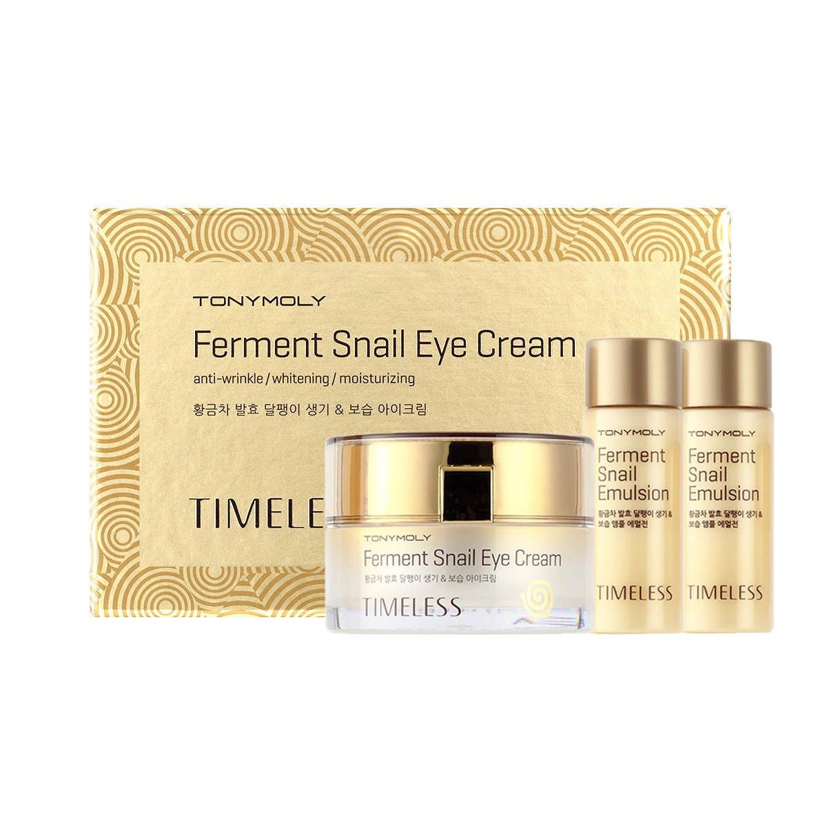 TONYMOLY Timeless Ferment Snail Eye Cream Kawaii Gifts 8806358510664