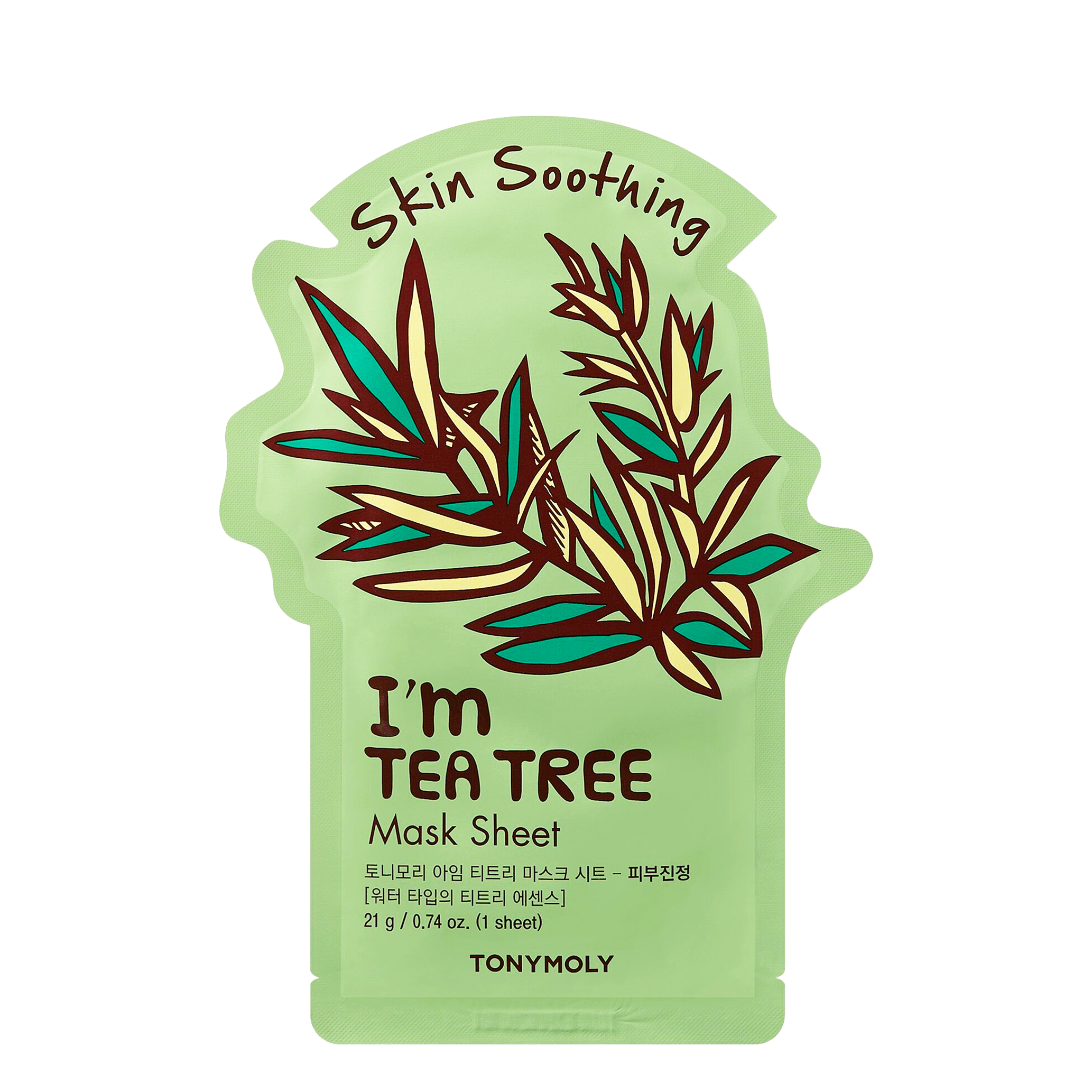 TONYMOLY Tonymoly I'm Sheet Masks Tea Tree Kawaii Gifts 8806194022895