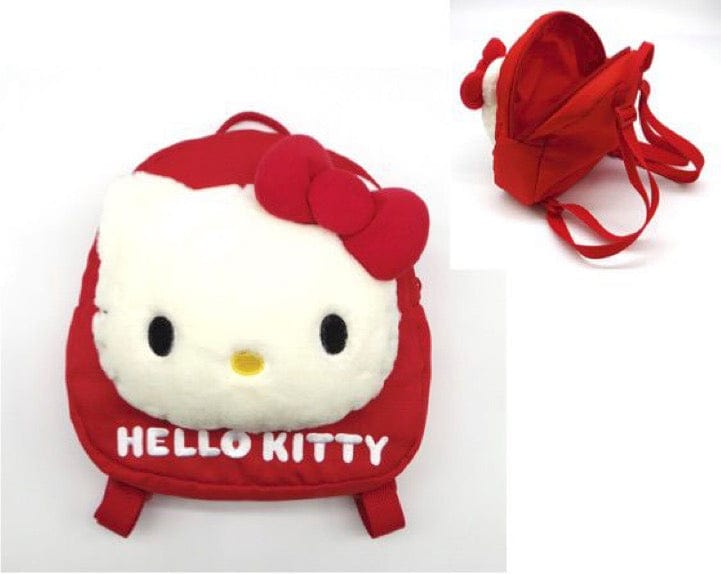Weactive Red Hello Kitty Plush 8" Backpack For Kids Kawaii Gifts 840805141498