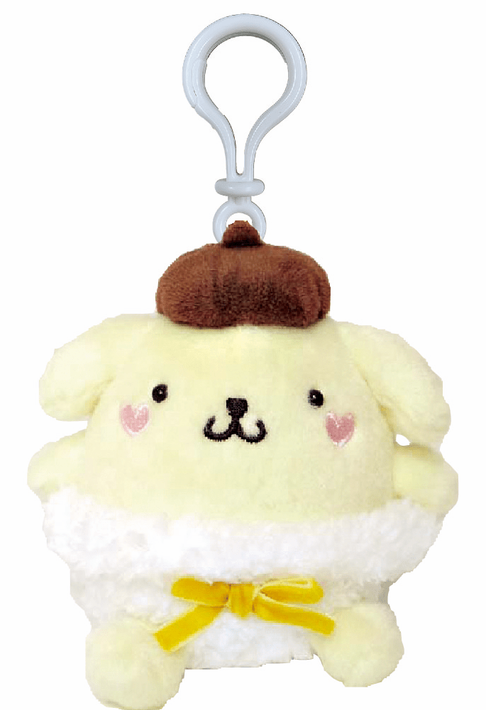 Weactive Angel Pompom Purin 4.5" PLUSHY Mascot Bag Charm Kawaii Gifts 840805140545