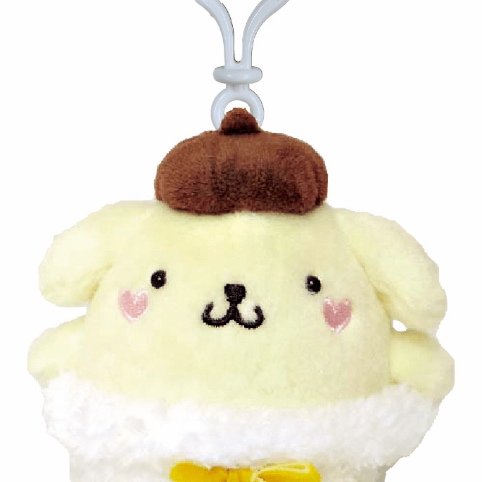 Weactive Angel Pompom Purin 4.5" PLUSHY Mascot Bag Charm Kawaii Gifts 840805140545