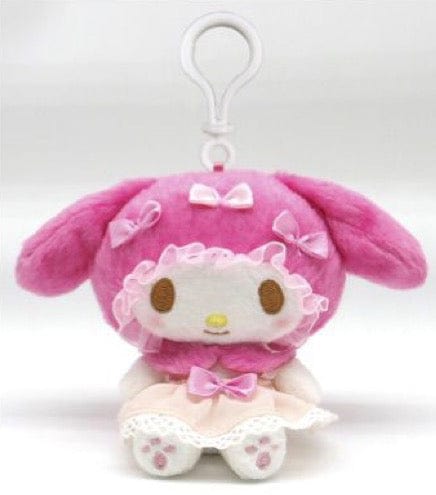 Weactive Girls Night My Melody & Kuromi 4" Plush Mascot Bag Charm My Melody Kawaii Gifts 840805142235