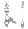 Weactive tokidoki Hello Kitty Big Bad Wolf Keychain & Lanyard with Retractable Reels Kawaii Gifts