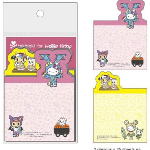 Weactive tokidoki X Hello Kitty Sushi Japanese Food Die-Cut Memo Kawaii Gifts 840805143096