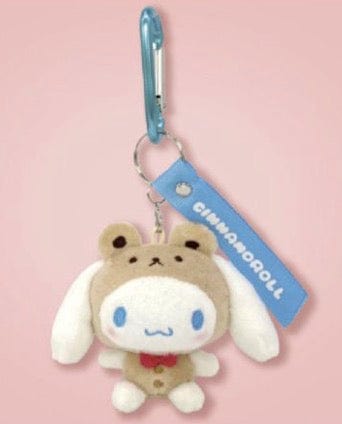 Weactive Cinnamoroll BFF Bear Costume Plushies 3.25 Inch Bag Charm Kawaii Gifts 840805144161