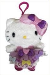 Weactive Girly Ribbon Hello Kitty Plushies 3.5 Inch Bag Charm Kawaii Gifts 840805143713