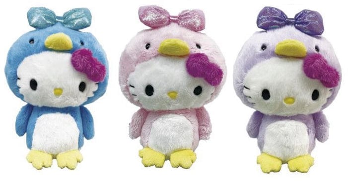 Weactive Hello Kitty 7" Penguin Surprise Plush Kawaii Gifts 840805147230