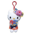Weactive Hello Kitty Flower Bouquet 12" Plush & 3.5" Mascot Plush 3.5" Clip-On Plush Kawaii Gifts 840805145922