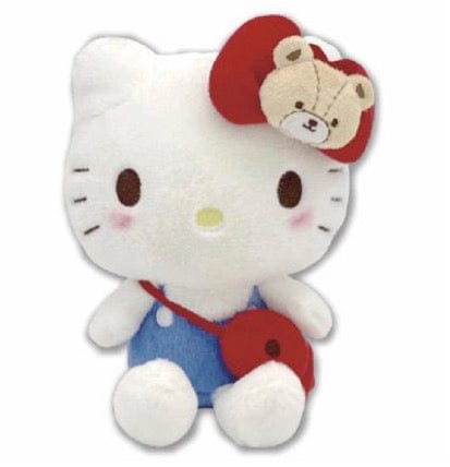 Weactive Hello Kitty Kawaii Bow and Satchel Plushies Large 8" Kawaii Gifts