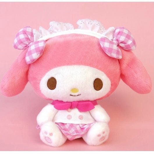 Weactive My Melody 7 IN PLUSH CAFÉ GINGHAM Kawaii Gifts 840805139839