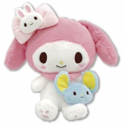 Weactive My Melody Kawaii Bow and Satchel Plushies Large 8" Kawaii Gifts 840805146707