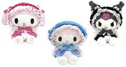 Weactive My Melody, Piano & Kuromi 8" Lolita Dress Up Plushies Kawaii Gifts