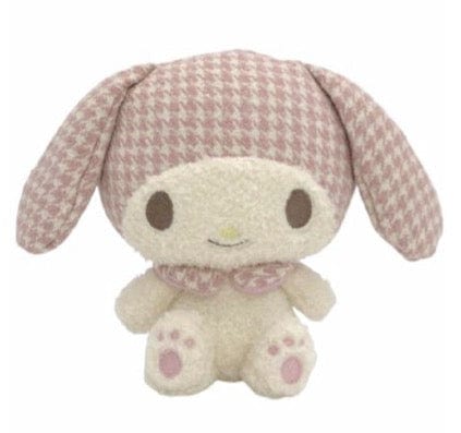 Weactive My Melody Soft Houndstooth Plushies Large 7" Kawaii Gifts 840805146783