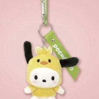 Weactive Pochacco BFF Birdie Costume Plushies 3.25 Inch Bag Charm Kawaii Gifts 840805144185
