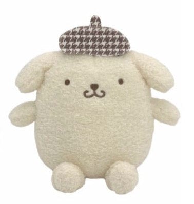 Weactive Pompompurin Soft Houndstooth Plushies Large 7" Kawaii Gifts 840805146813