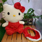 Weactive Red Cape Hello Kitty Plushies in 12", 24" and 32" Kawaii Gifts