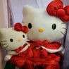 Weactive Red Cape Hello Kitty Plushies in 12", 24" and 32" Kawaii Gifts