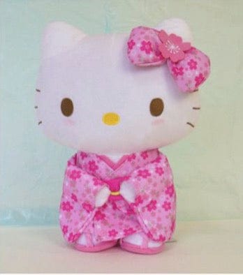 Weactive Sakura Kimono Hello Kitty STANDING PLUSHIES Large 11" Kawaii Gifts 840805142396