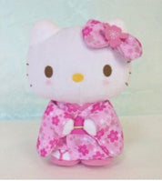 Weactive Sakura Kimono Hello Kitty STANDING PLUSHIES Medium 8" Kawaii Gifts 840805142402