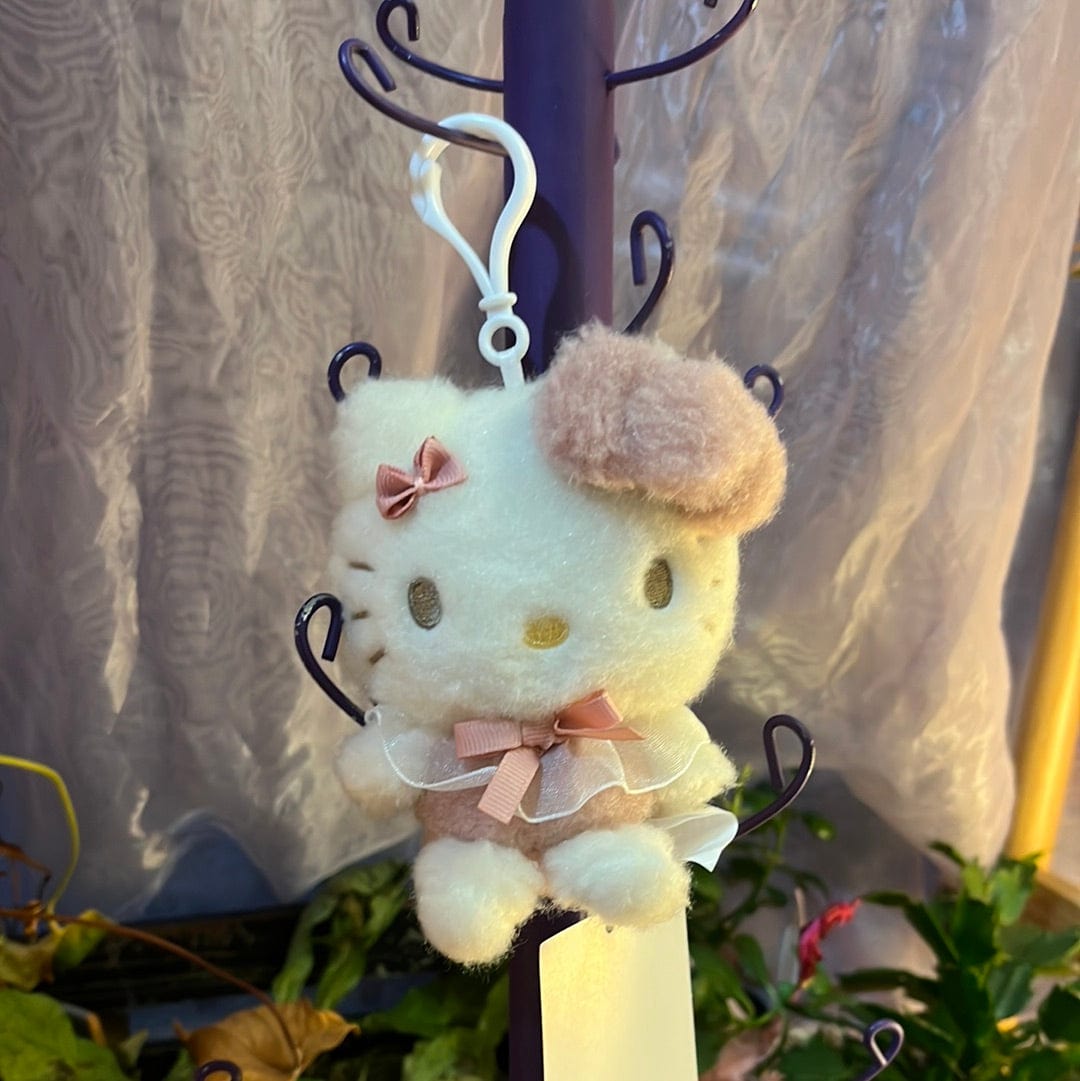 Weactive Sanrio Friends Soft & Cuddly 4.5" Fuzzy Plush Bag Charms Hello Kitty Kawaii Gifts 840805146448