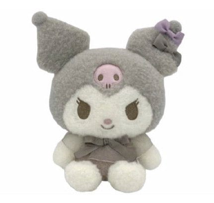 Sanrio Softly Kuromi Fluffy Stuffed Toy Charm