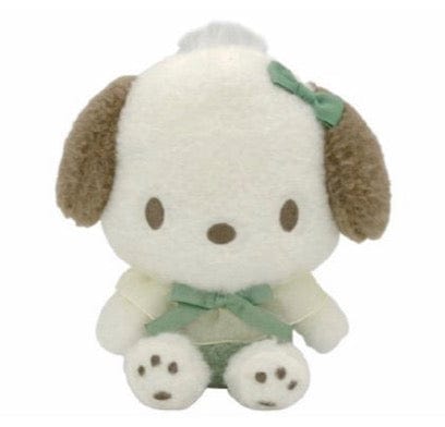 Weactive Sanrio Friends Soft & Cuddly 7" Fuzzy Plushies Pochacco Kawaii Gifts