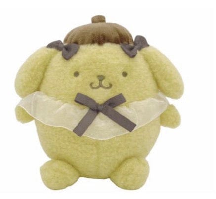 Weactive Sanrio Friends Soft & Cuddly 7" Fuzzy Plushies Pompompurin Kawaii Gifts