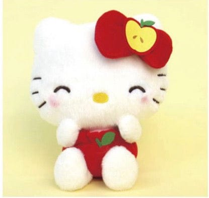 Weactive Sanrio Fruity Summer 6" PLUSHIES: Hello Kitty, My Melody, Cinnamoroll, Pompompurin, Hangyodon Apple Hello Kitty Kawaii Gifts 840805140231